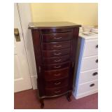 8 drawer Jewelry cabinet 18 ï¿½ wide, 40 ï¿½ tall