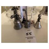 Four tiny bells