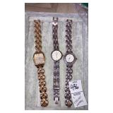 (3) Ecclissi watches - 2 are sterling silver