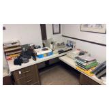 Contents on Top of Desk