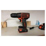 Black & Decker Drill with Battery