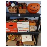 3 Halloween shelf lots contents only
