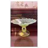 Antique Northwood Canary Vaseline Opalescent