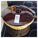 Anchor Hocking tru king casserole dish with