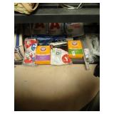 Shelf lot of vacuum bags contents only
