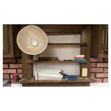 Shelf of Screwdriver and Drill Bits with Light