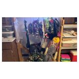 Lot of Wreaths and Decorations