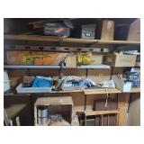 Wood metal tent & misc items take all