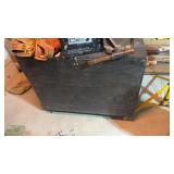 Wooden Storage Box W Tarps