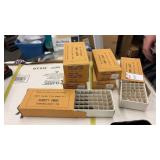 Lot of 6 Partial 9mm Brass and Some Reloads