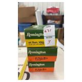 Lot of 3 Remington 44 REM Mag Umprimed Cases