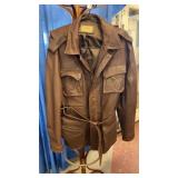 Lamb Leather Car Coat XXL