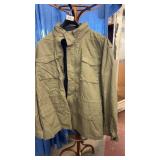 Quilt lined field jacket, size XL