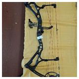 Bear Motive 6 compound bow. TRUGLO Brite-Site