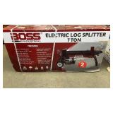BOSS 7 Ton Electric Log Splitter NIB