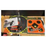 Orange Perl, Silhouette, Bullseye Targets