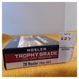 Nosler trophy grade long range ammunition 28