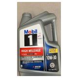 Mobil 10W-30 Synthetic Motor Oil - full container