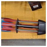 Quiver with crossbow bolts