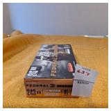 Federal premium 243 Winchester 85 grain