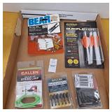 Bear speed nocks,field points,quick fletch
