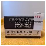 Black age tactical buckshot 25 plastic shot