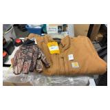 Carhartt 2XL Vest W Gloves