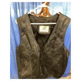Genuine Leather vest- xl