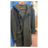 Wool Toggle Storm Coat XL