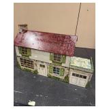 Tin doll house