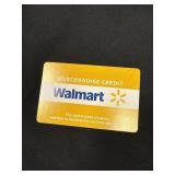 $50 Walmart gift card, donated by Walmart