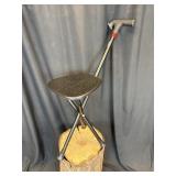 Comfy Walk came with built in seat