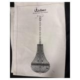 Chandelier, donated by Dr Kamal and Dr Jyothi