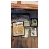 Lot of Pittsburgh Pirates Photos Framed