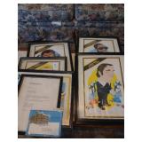 Pittsburgh Press Steeler pin up with letter 1985,