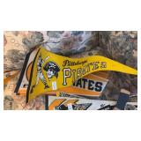 Lot of Vintage Pittsburgh Pirates Pennants