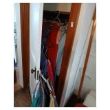 Clothing lot in closet