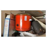 Rival Crock Pot and Shelf Contents