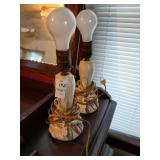 Pair of vintage lamps