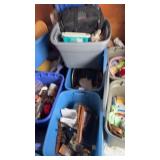 Lot of 3 Totes, Decor Knick Knacks and More