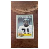 Autographed Donnie Shell Pittsburgh Steelers Card