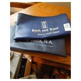 Lot of bank bags