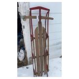 Vintage Wooden Sled