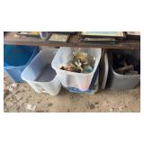 Lot of Totes and Misc Items