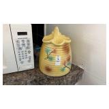 American Bisque ceramic beehive cookie jar