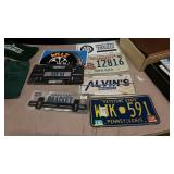 Lot of License Plates