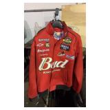 Jeff Hamilton Bud King of Beers Jacket Size XL