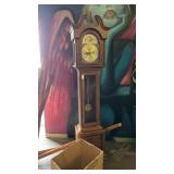 Colonial Grandfather Clock AS IS