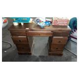 Wooden Desk NO CONTENTS