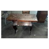Vintage Wooden End Table